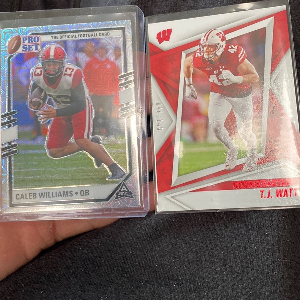 Caleb Williams Silver and TJ Watt out of /149. Make offer.